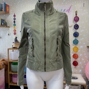 Utility Olive Green Women's Jacket
